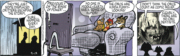 Over the Hedge - Thursday September 19, 2024 Comic Strip
