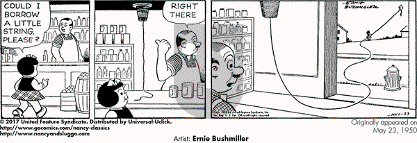 Nancy Classics on Tuesday May 23, 2017 Comic Strip