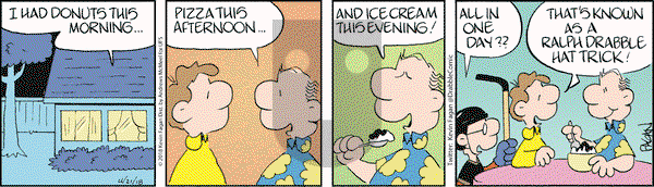 Drabble on Saturday April 21, 2018 Comic Strip