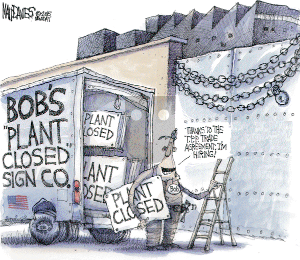 Matt Davies on Monday June 29, 2015 Comic Strip