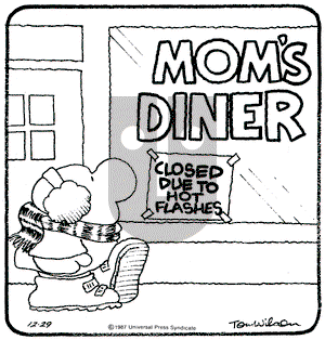 Ziggy on Tuesday December 29, 1987 Comic Strip