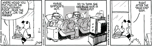 Over the Hedge on Saturday May 26, 2001 Comic Strip