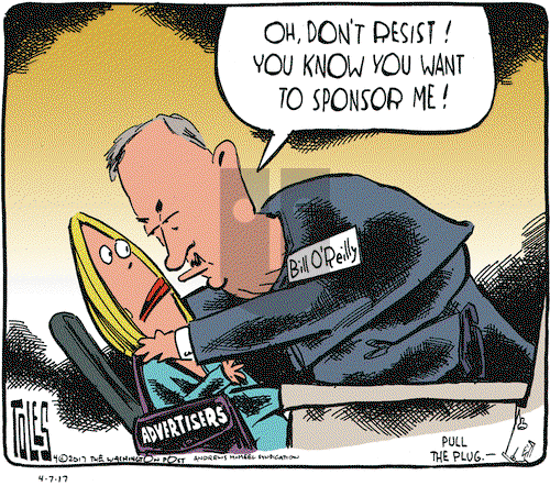 Tom Toles on Friday April 7, 2017 Comic Strip
