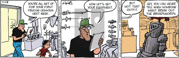 Cleats on Wednesday September 28, 2005 Comic Strip