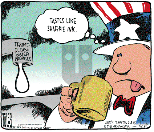 Tom Toles on Friday September 13, 2019 Comic Strip