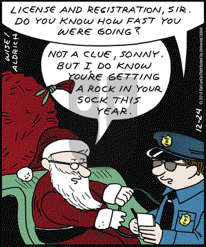 Real Life Adventures on Wednesday December 24, 2014 Comic Strip