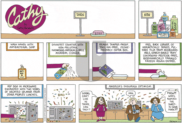 Cathy Classics - Sunday November 7, 2004 Comic Strip