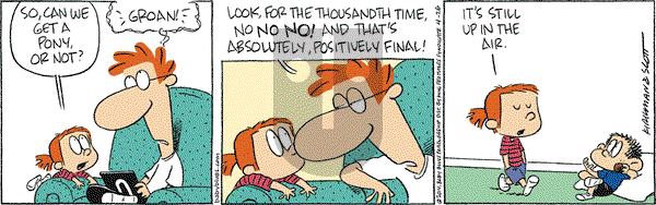 Baby Blues on Saturday April 26, 2014 Comic Strip