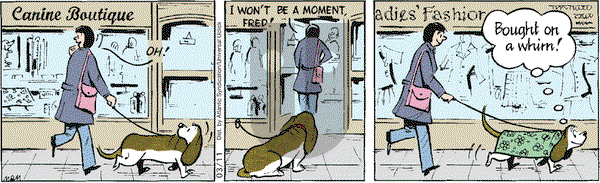 Fred Basset on Thursday March 11, 2010 Comic Strip