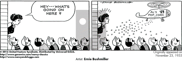Nancy Classics on Monday October 23, 2017 Comic Strip