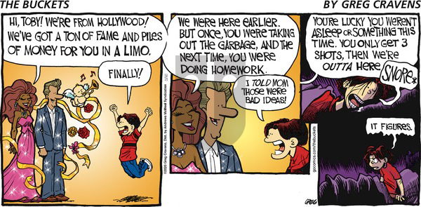 The Buckets on Sunday December 13, 2020 Comic Strip