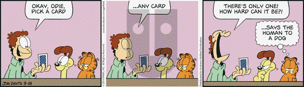 Garfield on Wednesday September 18, 2019 Comic Strip
