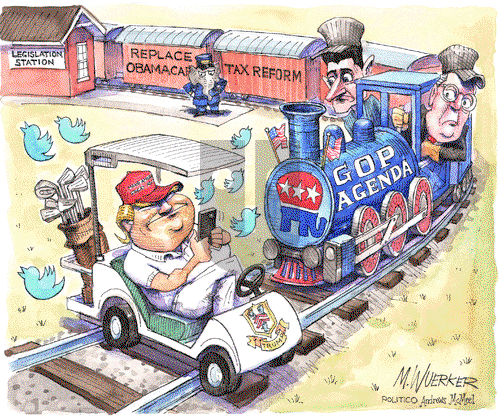 Matt Wuerker on Wednesday June 14, 2017 Comic Strip