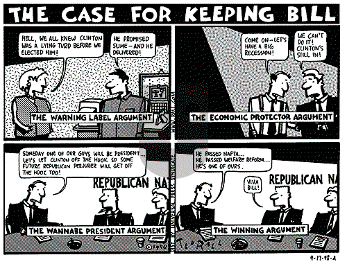 Ted Rall on Thursday September 17, 1998 Comic Strip