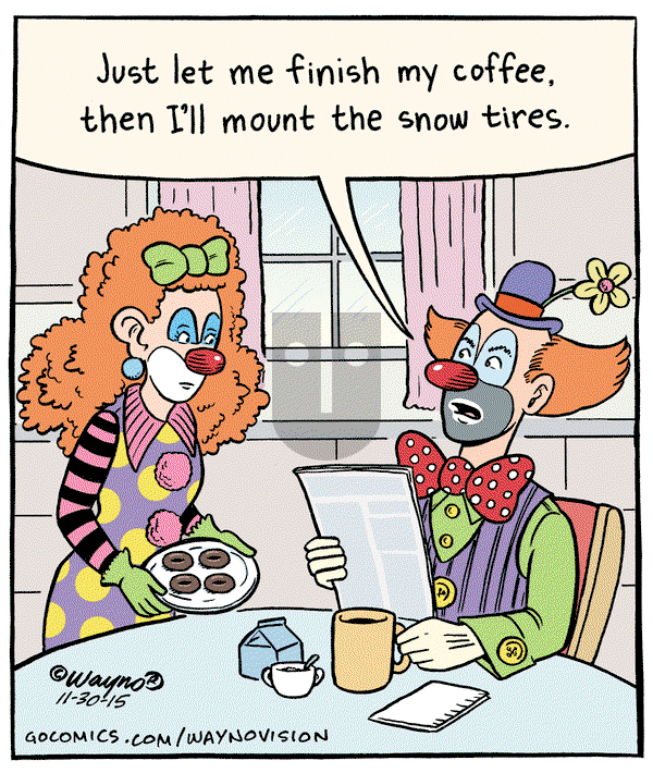 WaynoVision - Monday November 30, 2015 Comic Strip