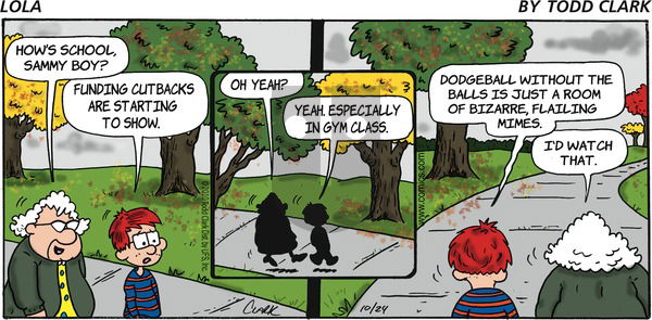 Lola on Sunday October 24, 2010 Comic Strip