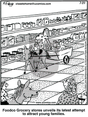 Close to Home on Saturday July 20, 2002 Comic Strip