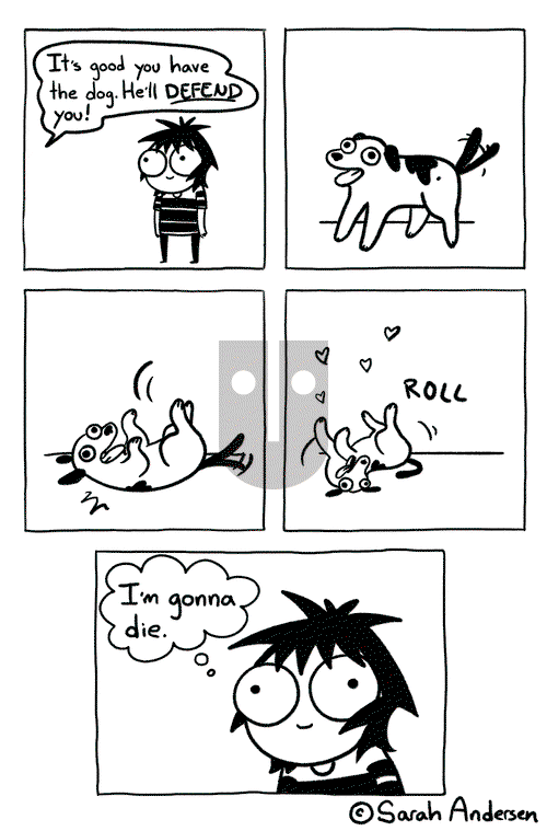 Sarah's Scribbles on Wednesday May 16, 2018 Comic Strip