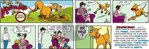 Marmaduke on Sunday November 5, 2017 Comic Strip