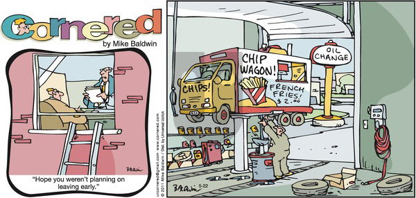 Cornered on Sunday May 22, 2011 Comic Strip