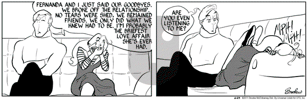 9 Chickweed Lane on Friday June 24, 2011 Comic Strip
