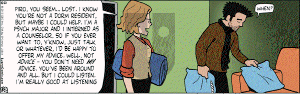 Luann on Tuesday October 20, 2015 Comic Strip