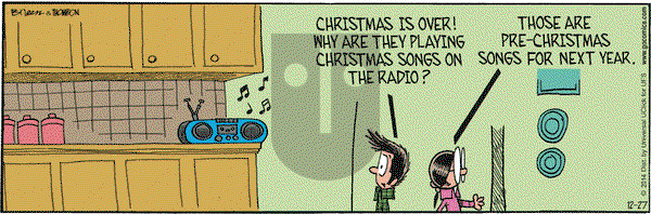 Grand Avenue on Saturday December 27, 2014 Comic Strip