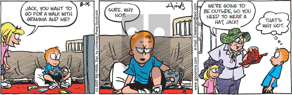 Cleats - Wednesday August 15, 2007 Comic Strip