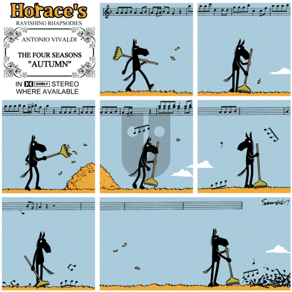 Dark Side of the Horse on Sunday November 1, 2015 Comic Strip
