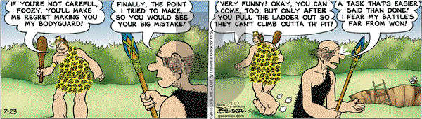 Alley Oop on Saturday July 23, 2016 Comic Strip