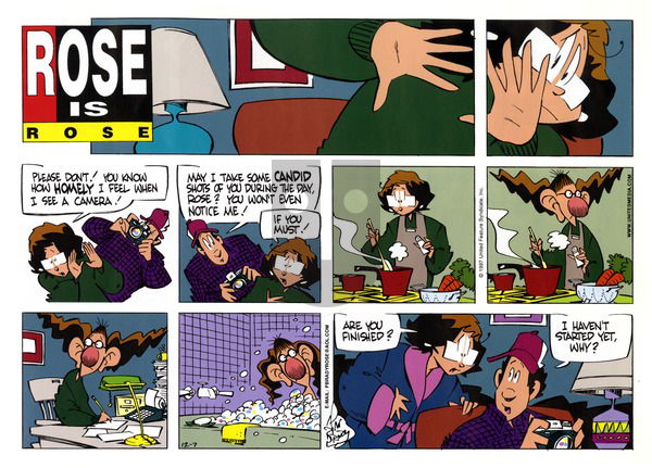 Rose is Rose on Sunday December 7, 1997 Comic Strip