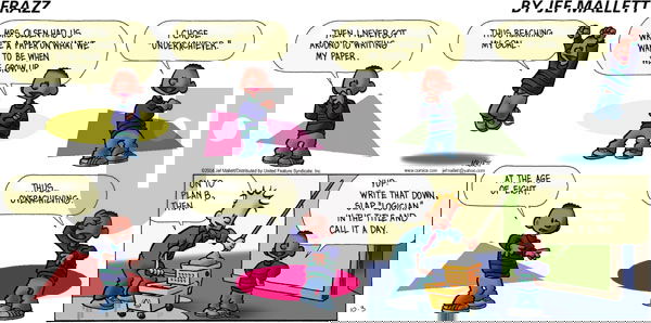 Frazz on Sunday October 3, 2004 Comic Strip