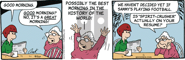 Lola on Wednesday September 20, 2017 Comic Strip