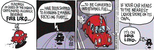 La Cucaracha - Monday January 17, 2011 Comic Strip
