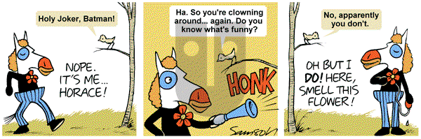 Dark Side of the Horse on Thursday November 11, 2010 Comic Strip