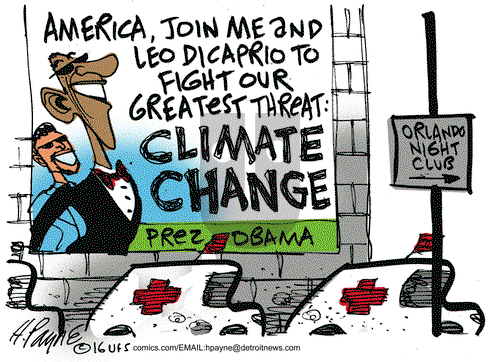 Henry Payne on Wednesday June 15, 2016 Comic Strip