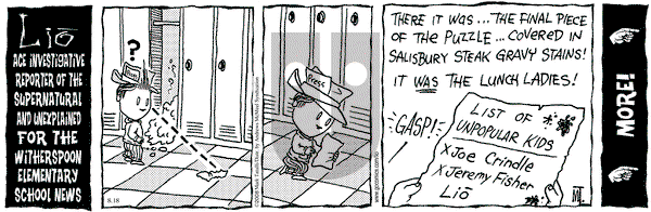 Lio on Friday August 18, 2017 Comic Strip