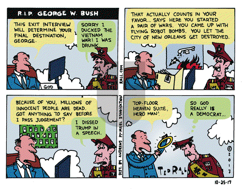 Ted Rall on Wednesday October 25, 2017 Comic Strip