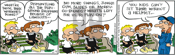 Soup to Nutz - Old on Thursday October 8, 2009 Comic Strip