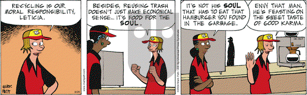 Lucky Cow on Thursday August 26, 2004 Comic Strip