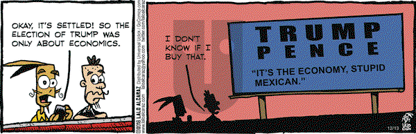 La Cucaracha on Tuesday December 13, 2016 Comic Strip