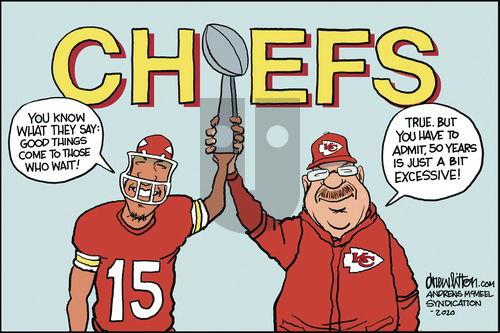 Win, Lose, Drew on Sunday February 2, 2020 Comic Strip