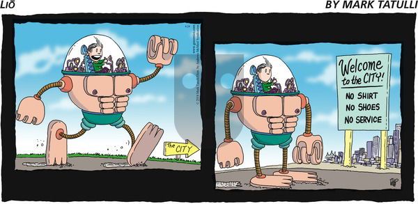 Lio on Sunday June 24, 2018 Comic Strip