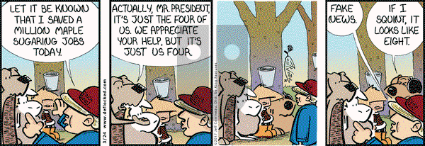 DeFlocked on Friday March 24, 2017 Comic Strip