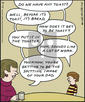 Real Life Adventures on Monday November 12, 2018 Comic Strip