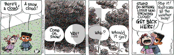 Cul de Sac on Tuesday January 26, 2016 Comic Strip