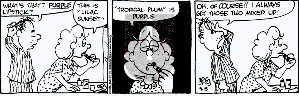 Luann on Friday September 15, 1989 Comic Strip