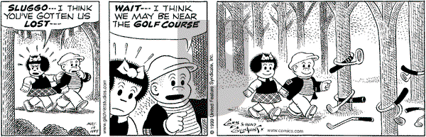 Nancy on Wednesday May 19, 1999 Comic Strip