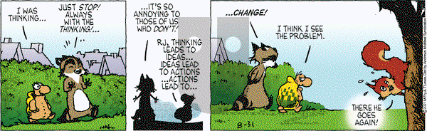 Over the Hedge on Tuesday August 31, 2021 Comic Strip