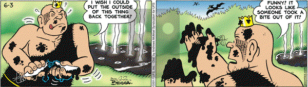 Alley Oop on Saturday June 3, 2017 Comic Strip